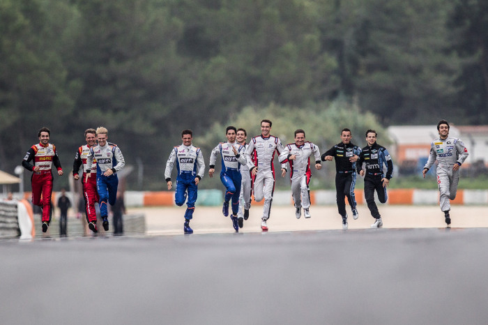 Contenders Picture on the Grid at Circuito Estoril - Cascais - Portugal