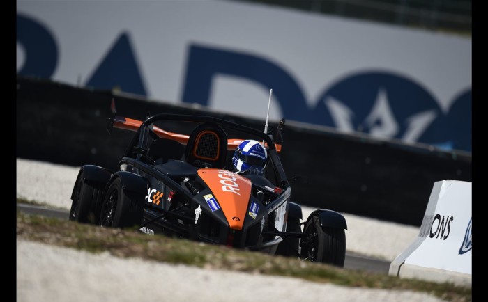 David Coulthard during morning Warm-Up drives the