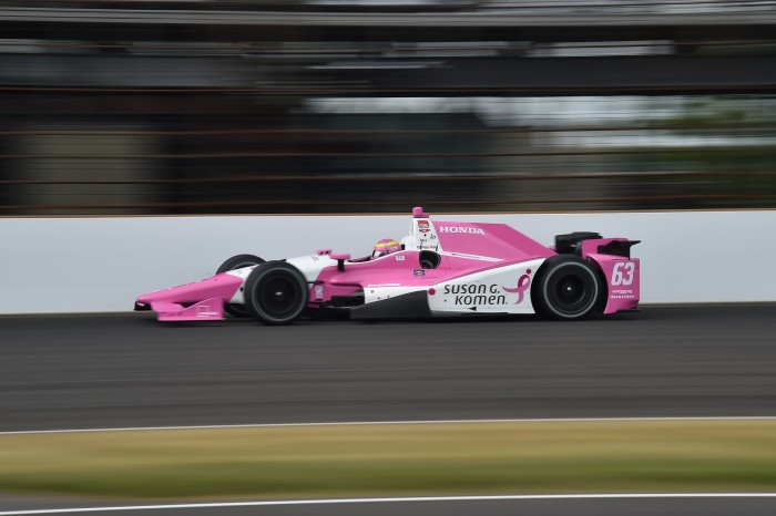 Pippa Mann at IMS