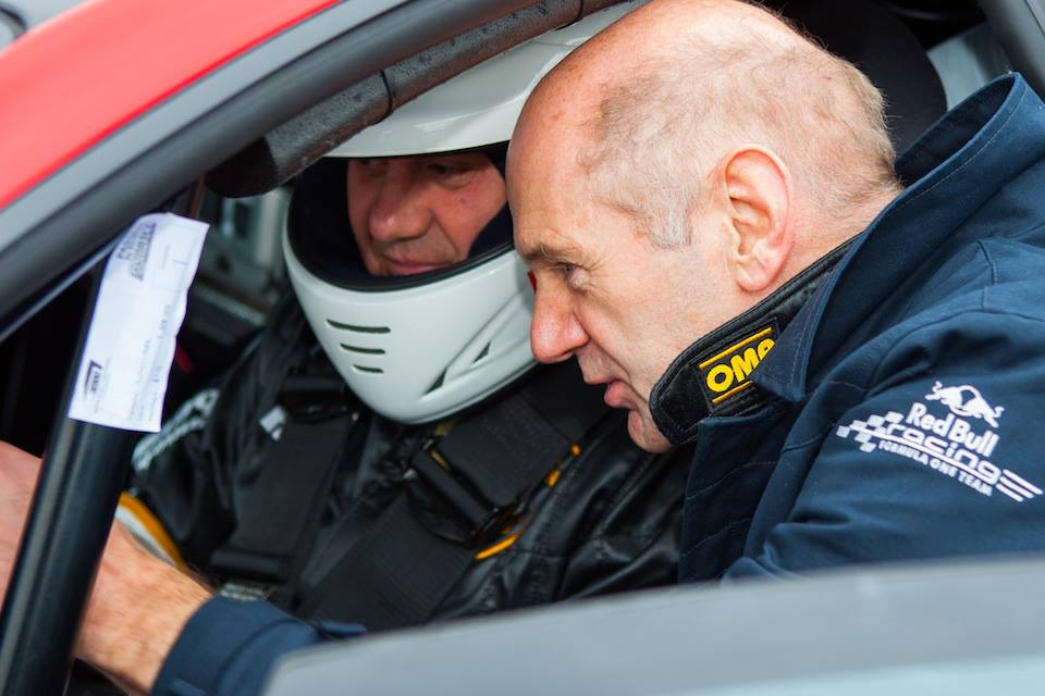 Adrian Newey pojede závod Lamborghini Blancpain Super Trofeo