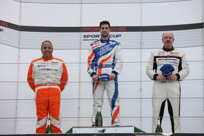 Mičánek vyhrál Porsche Cup, závěr mu ale nevyšel