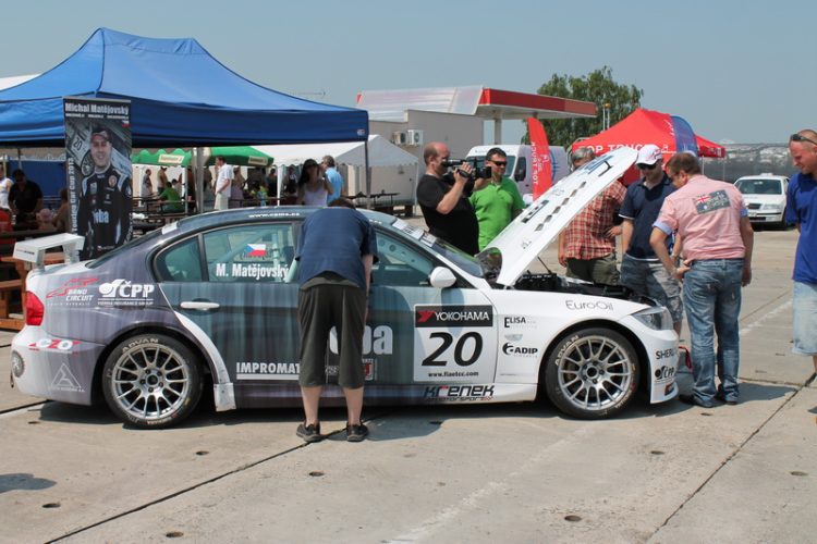Autogramiáda Michala Matějovského na TransportShow 2013