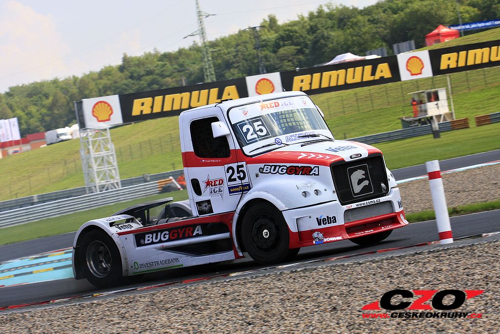 Michal Matějovský čtvrtým Čechem při Czech Truck Prix v Mostě