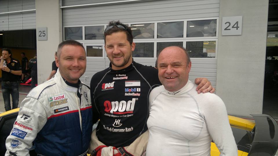 Patrik Nemec testoval Lamborghini špecifikácie GT3