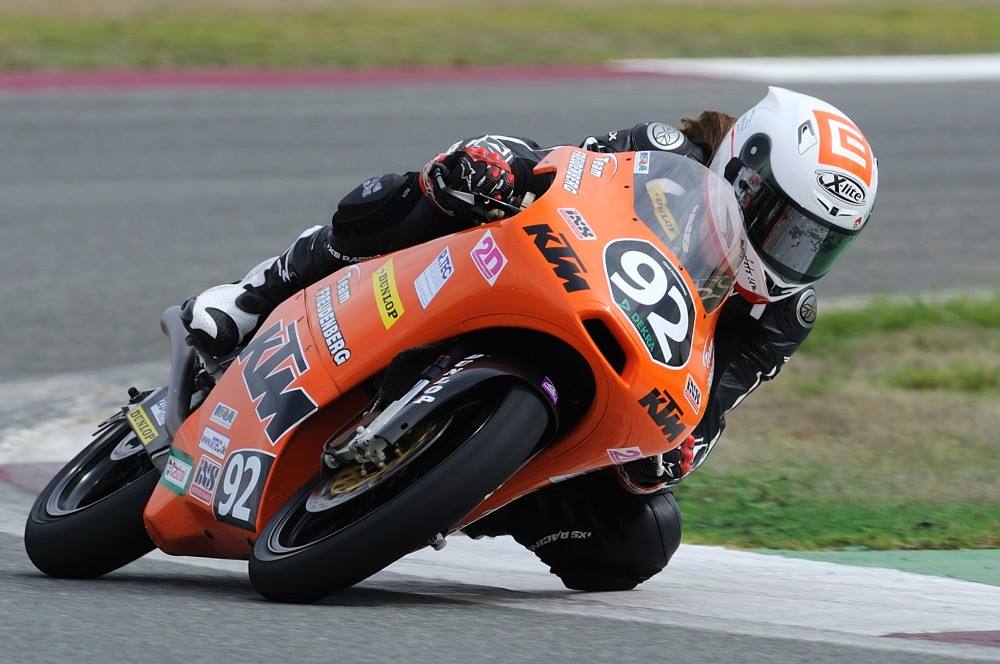 Karel Hanika Mistrem Evropy v MOTO 3