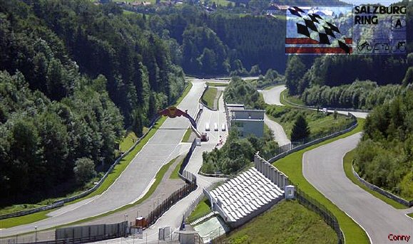 Předsezónní test na Salzburgringu Předsezónní test na Salzburgringu