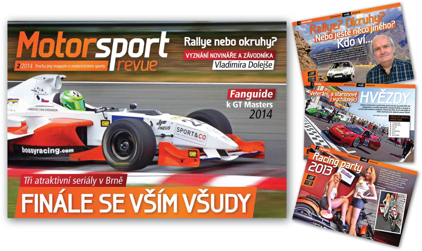 Stáhněte si druhé letošní vydání interaktivního magazínu Motorsport revue