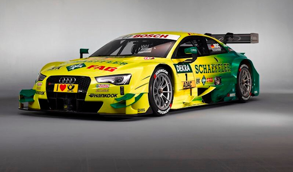 Audi představilo nový vůz Mika Rockenfellera Audi představilo nový vůz Mika Rockenfellera