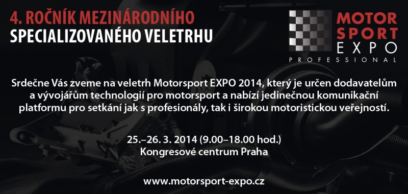 Tým Křenek Motorsport na výstavě Motorsport EXPO