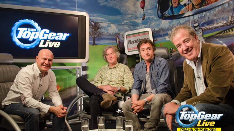 ENGE ZPOVÍDAL HVĚZDY POŘADU TOP GEAR!