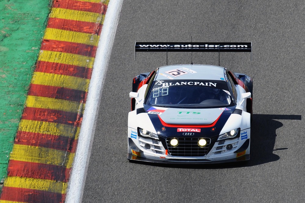 Filip Salaquarda ve Spa-Francorchamps bodoval