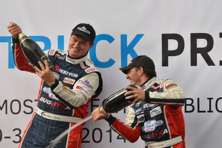 Nejlepším Čechem na mostecké Czech Truck Prix 2014 je zatím Lacko