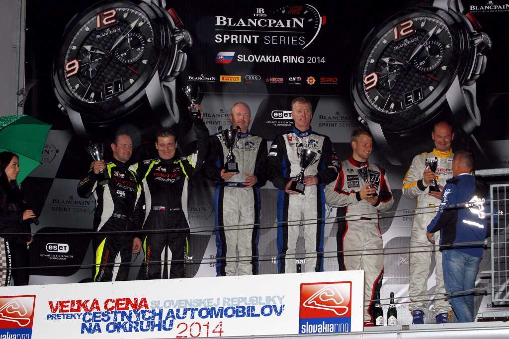 Posádka Racing ADS Teamu si ze Slovakia Ringu odváží poháry a body za druhé místo