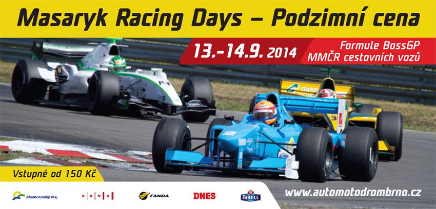 ESET V4 Cup v Brně – výsledkový servis & novinky z Masaryk Racing Days