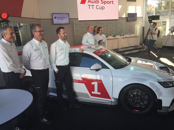 Audi představilo pohárové závody TT Cup