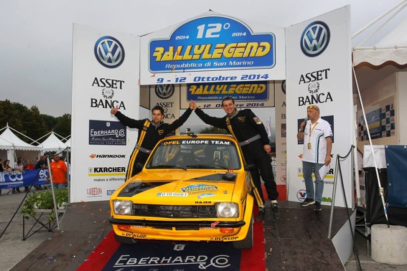 Úspěšná mise Hájek Teamu na Rallylegend v San Marinu Úspěšná mise Hájek Teamu na Rallylegend v San Marinu