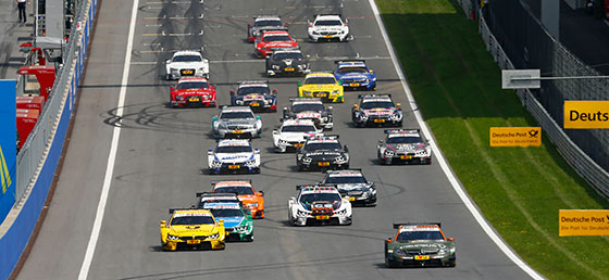 Kalendář DTM 2015 zahrnuje 18 závodů