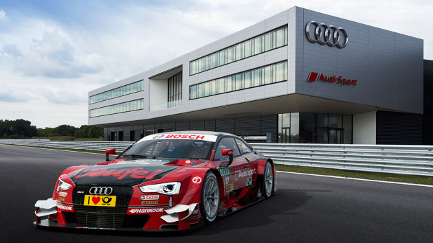 Zbarvení vozů Audi pro letošní sezonu DTM