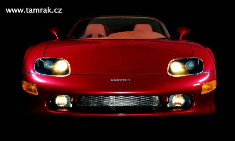 České “Ferrari” Innotech Mysterro se po 20 letech ukáže veřejnosti