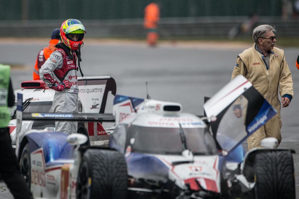FIA WEC: Kazuki Nakajima má po včerejší havárii zlomený obratel FIA WEC: Kazuki Nakajima má po včerejší havárii zlomený obratel