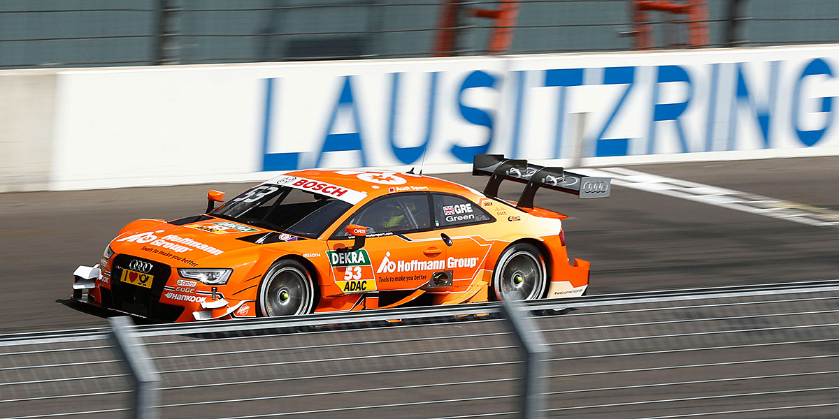 Jamie Green ovládl druhý podnik DTM na Lausitzringu