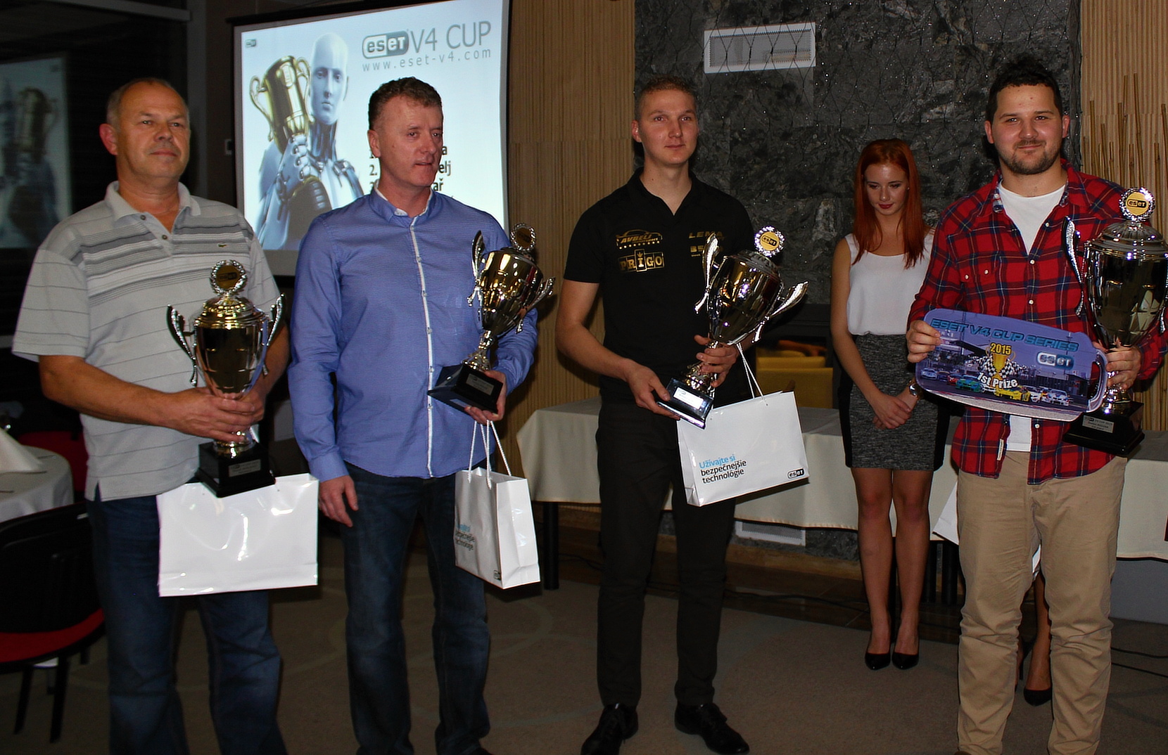 ESET V4 Cup – Slavnostní vyhlášení výsledků sezóny 2015