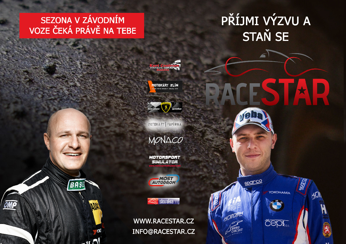 O slovo se hlásí druhý ročník soutěže RaceStar