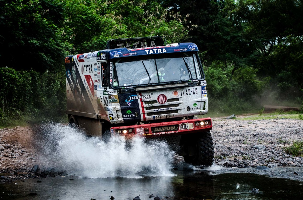 Kolomý vítězí ve 3. etapě Rallye Dakar!