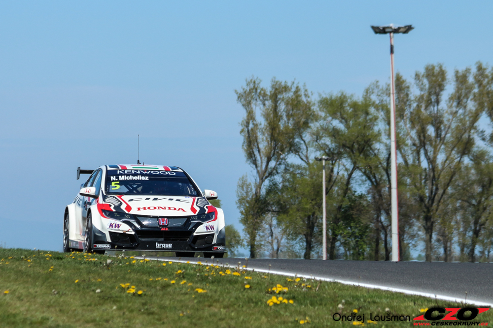 Volný test WTCC na Hungaroringu opanovaly Hondy