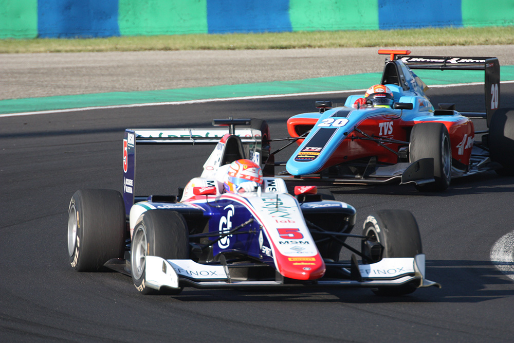 Gasly, Sirotkin, Parry, Leclerc – Foto-Story GP2 a GP3 z Hungarorigu