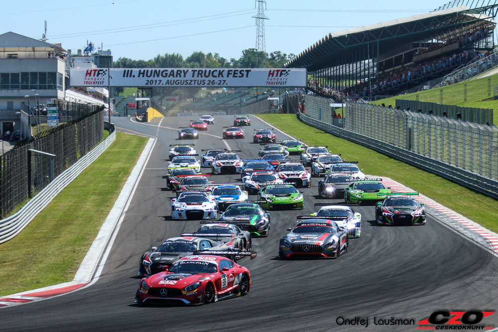 Blancpain GT: Na Hungaroringu si vítězství rozdělilo Audi a Mercedes