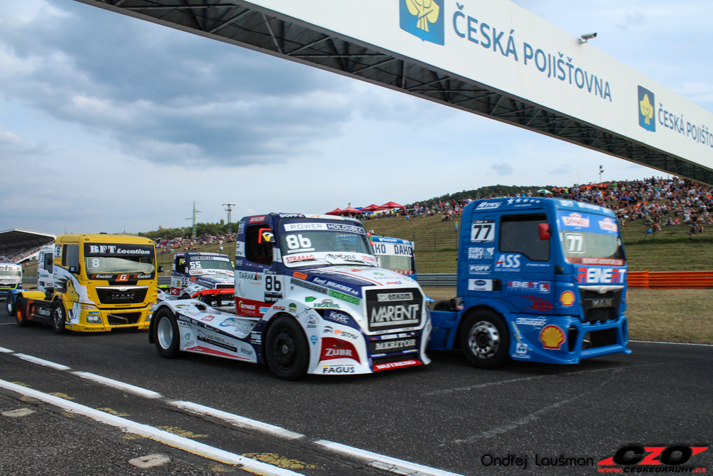 FOTO: Sobota na Czech Truck Prix