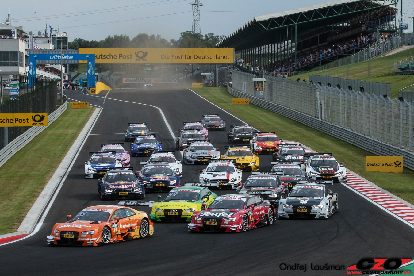 DTM: Mortara se jasným vítězstvím na Hungaroringu přiblížil Wittmannovi