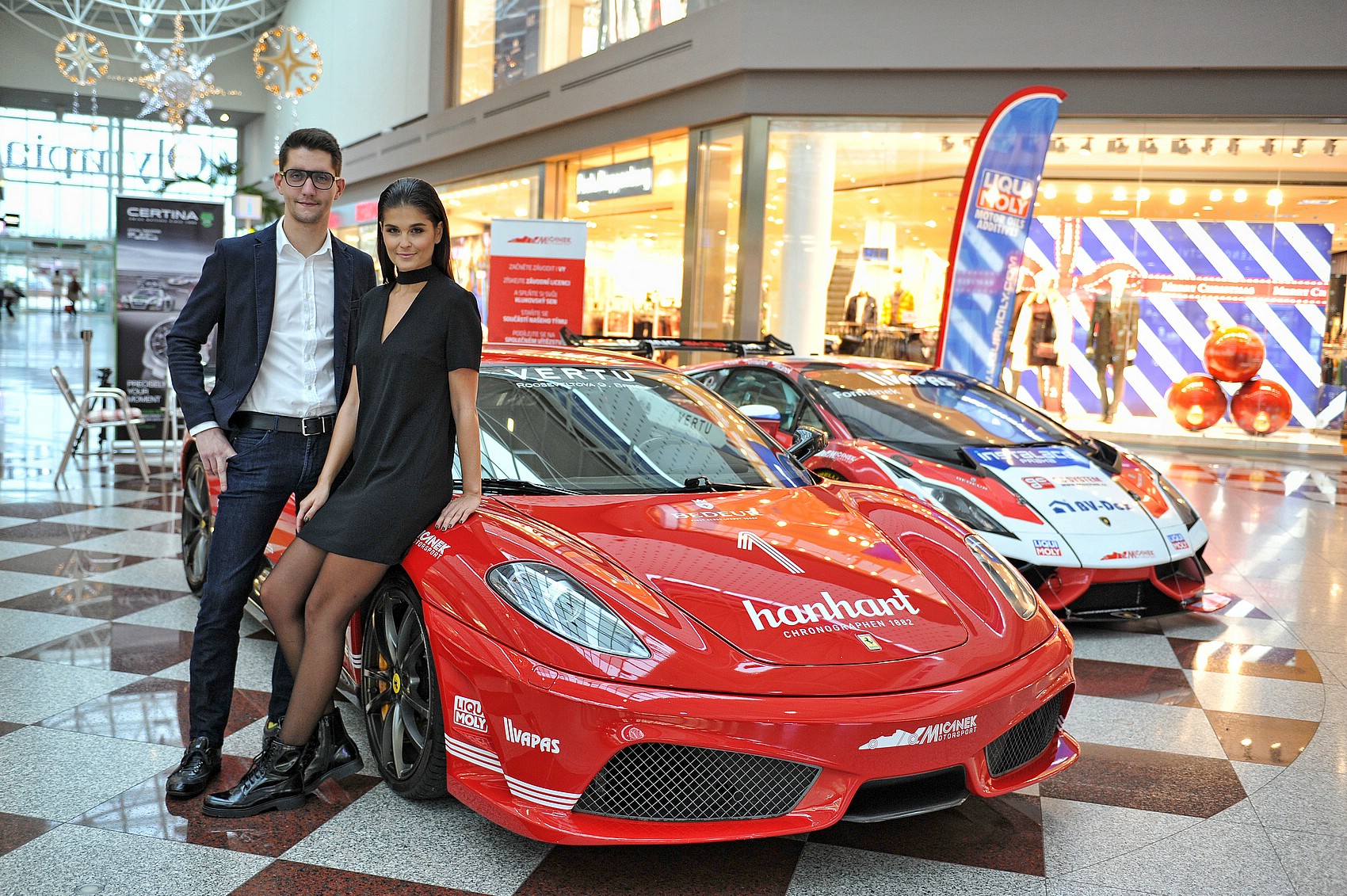 Mičánek Motorsport vystavuje své závodní vozy v brněnské Olympii