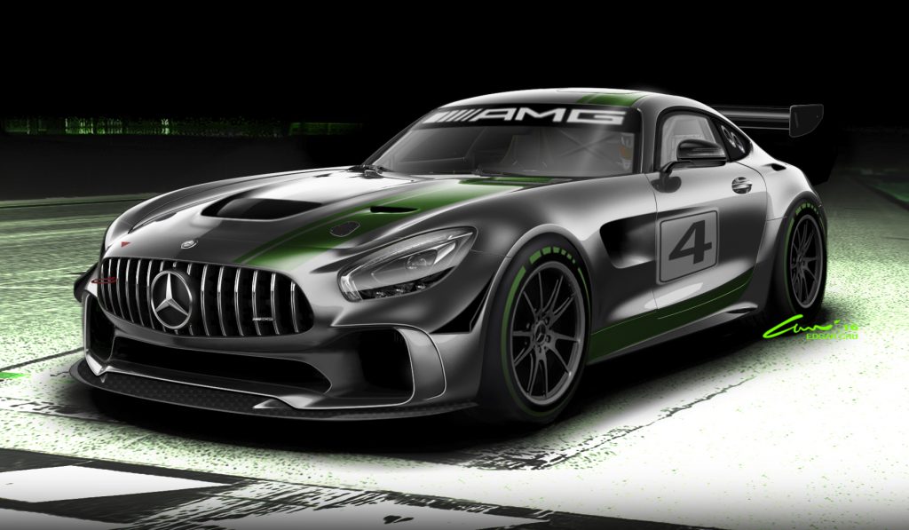 Mercedes představil vůz specifikace GT4