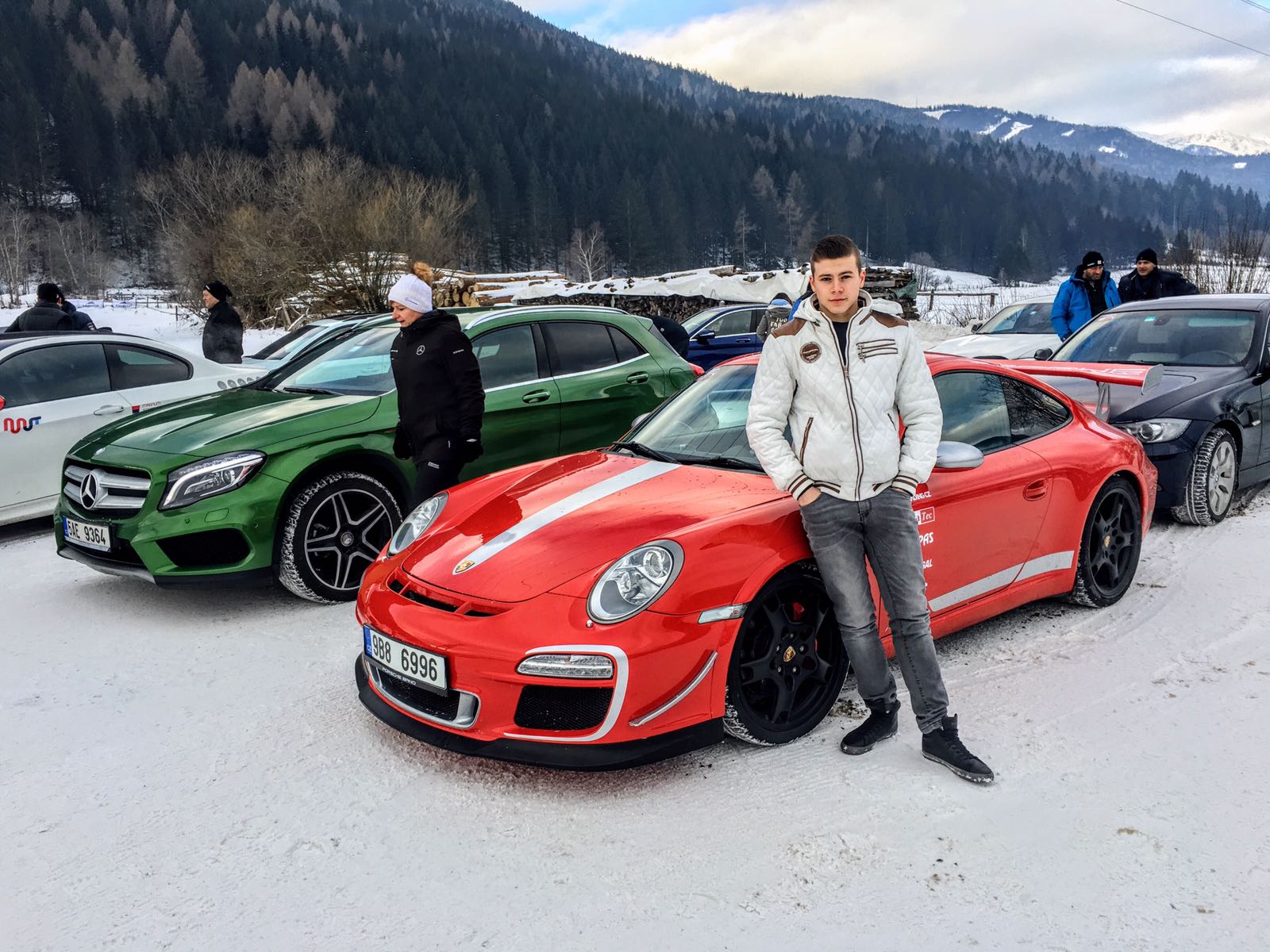 Šafář strávil zimní přestávku driftováním v Katschbergu