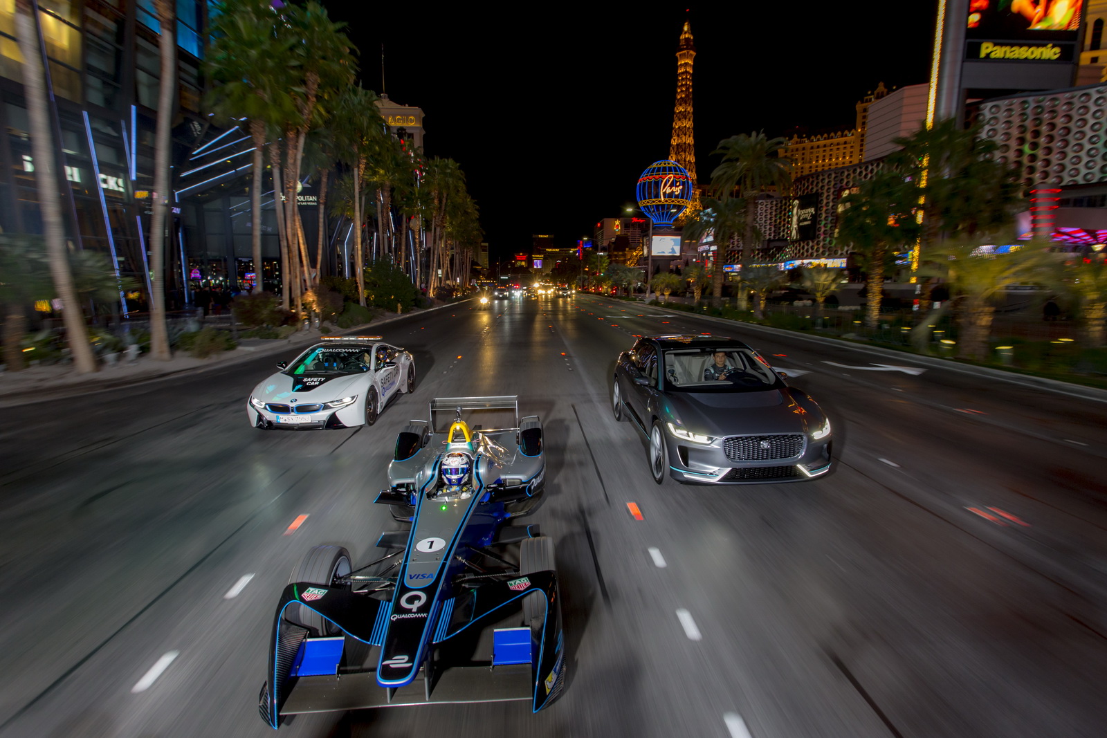 Formule E provětrala ulice Las Vegas. Teď přijde na řadu virtuální závod o milion dolarů