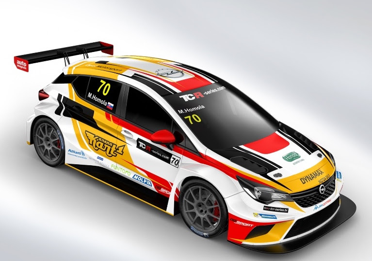 Maťo Homola s novým autom a tímom v TCR International Series 2017!