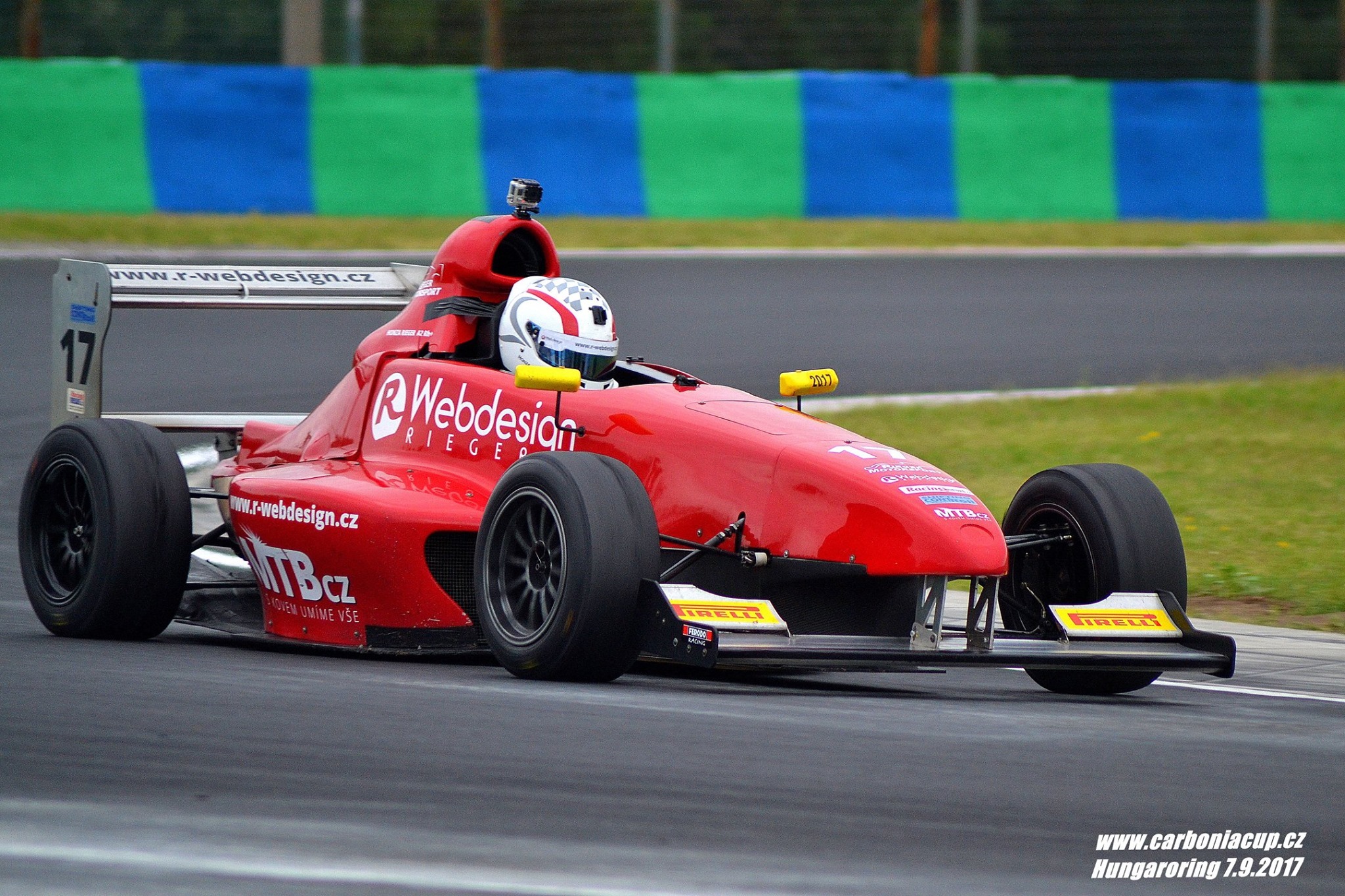 Jan Rieger opět zlatý na Hungaroringu