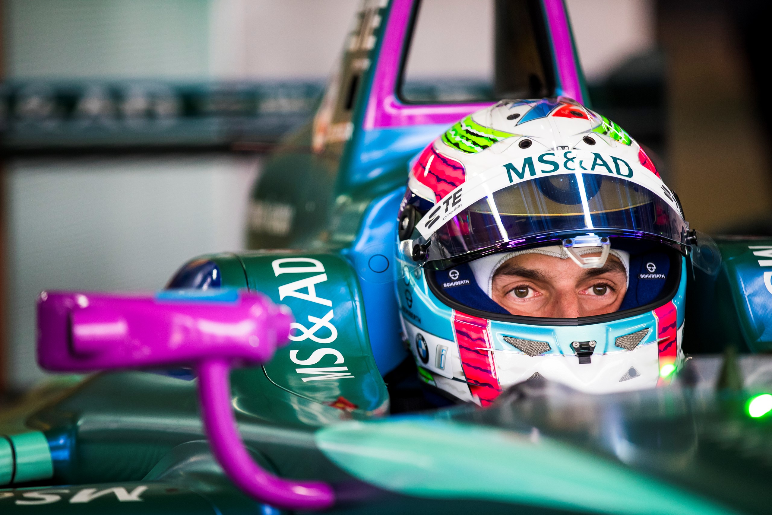 Bruno Spengler otestuje pro BMW vůz Formule E