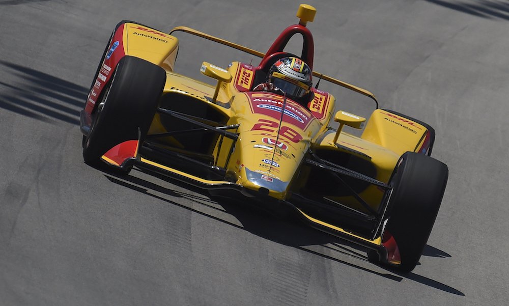 Test v Iowě zvládl nejlépe Ryan Hunter-Reay