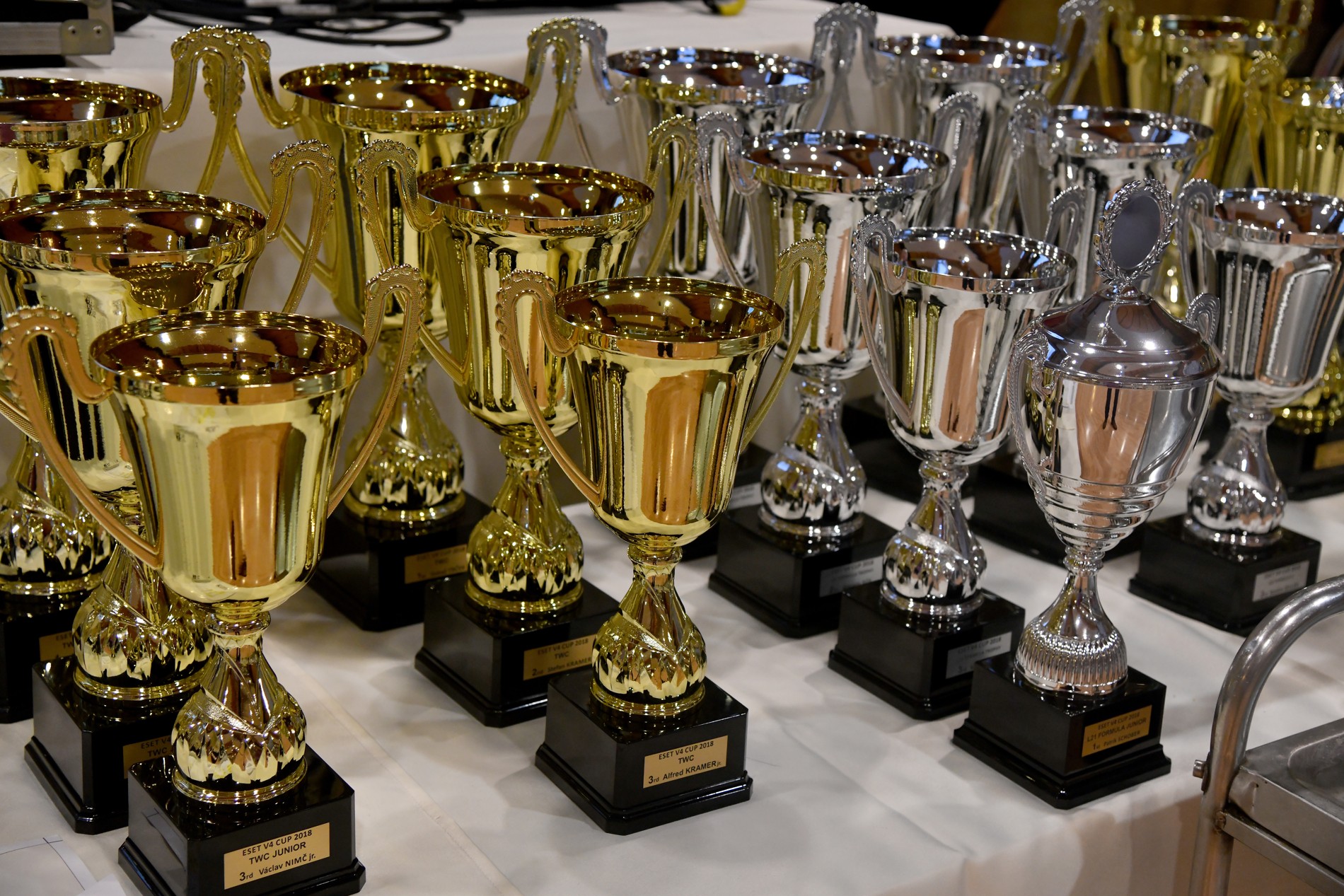 Ceny za sezonu 2018 ESET V4 Cup mají své držitele