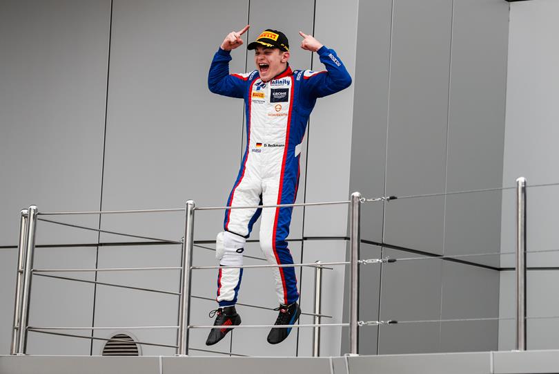 GP3 v Soči: Beckmann vítězí po strhující bitvě s Mawsonem