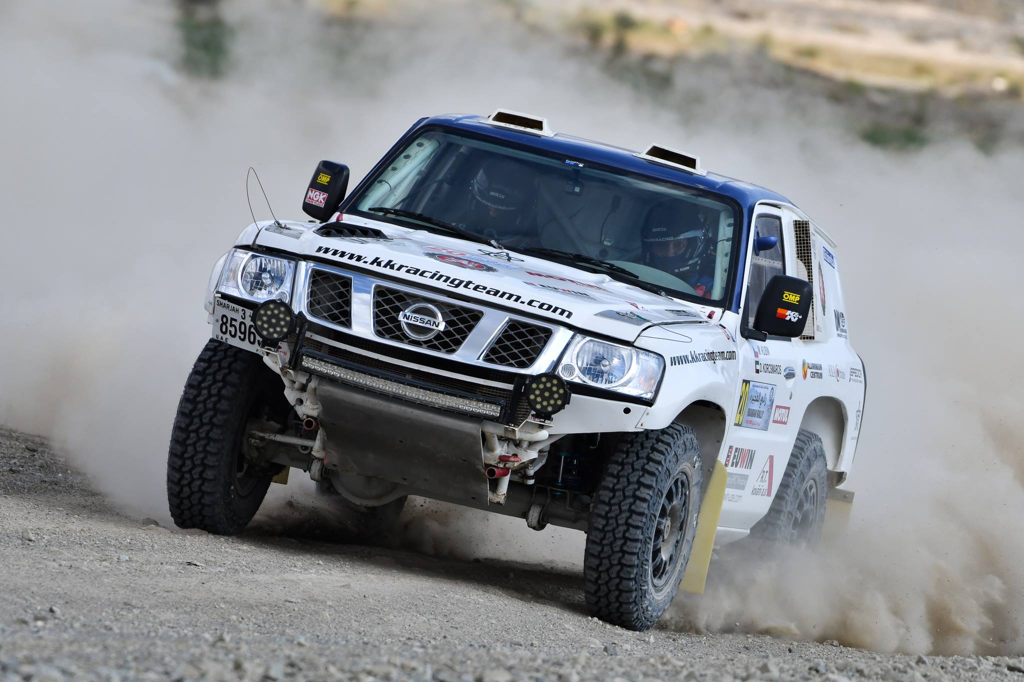 Marcel Kusín získal s Nissanem Patrol další čtvrté místo