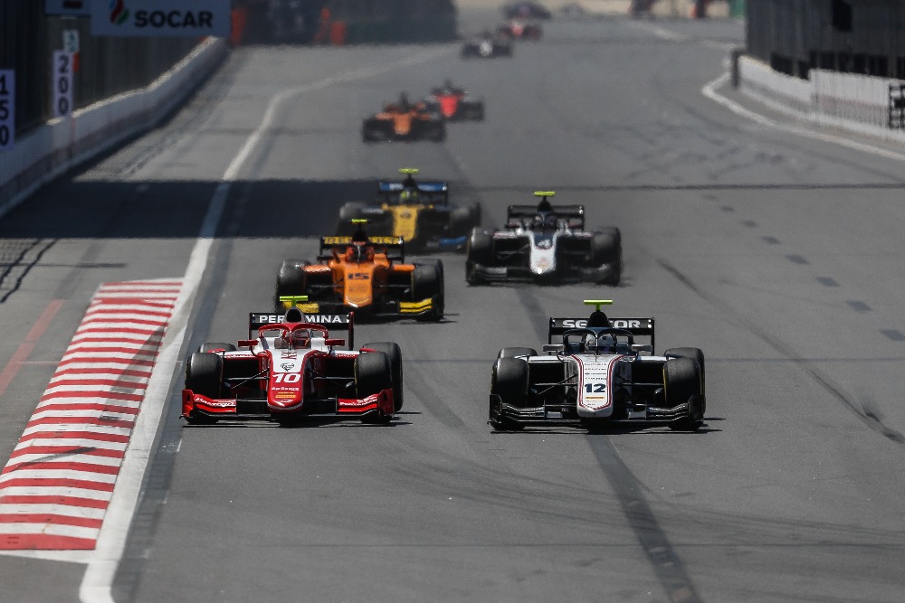 Američan Correa vybojoval pro českou stáj druhé místo v Baku