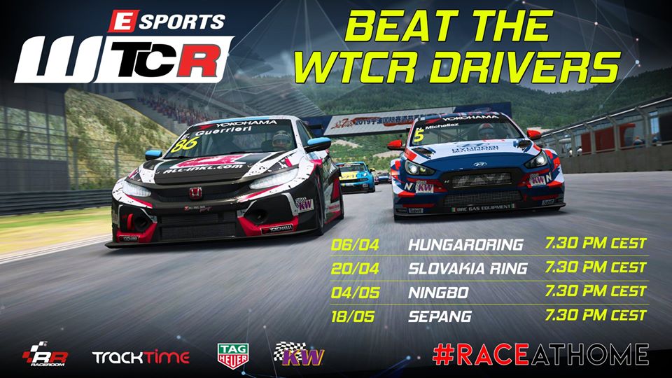 Ve druhém podniku eSports WTCR nastoupí tři Češi